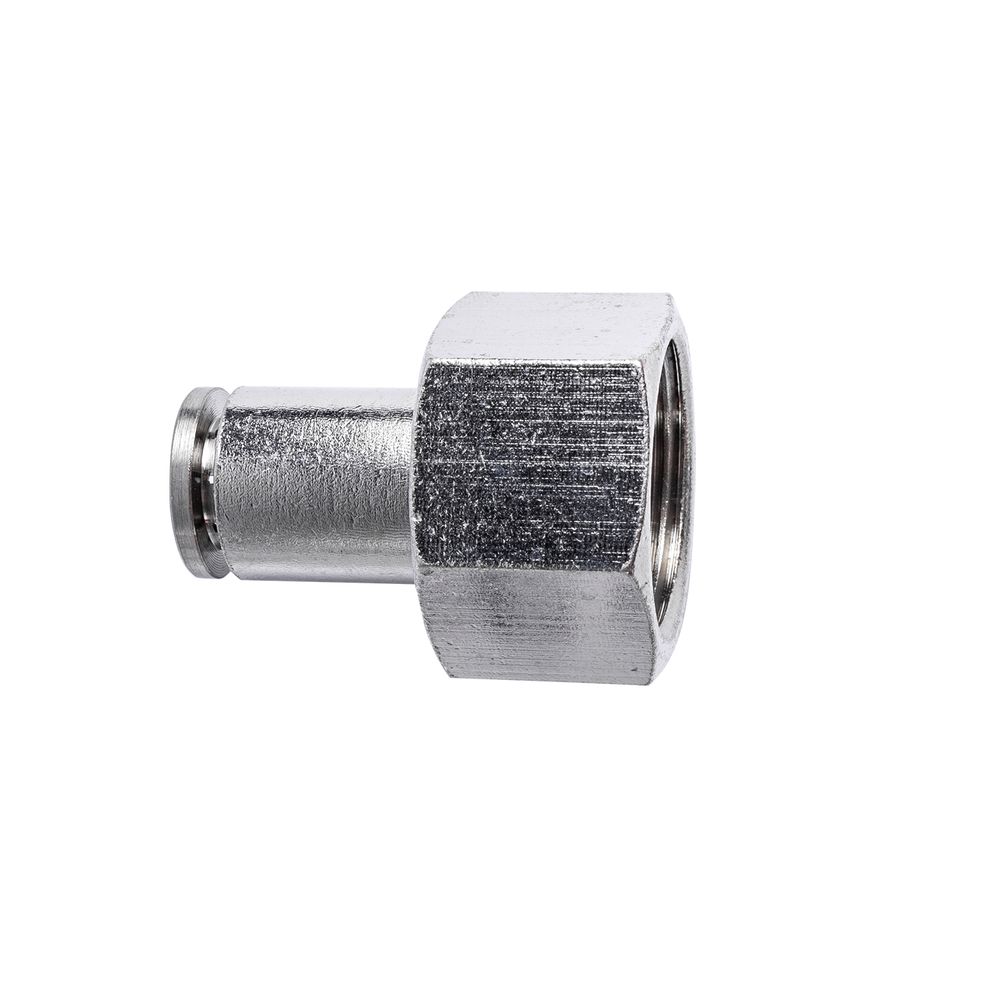 Metal Pu Fitting Straight 8mm 1/2' F